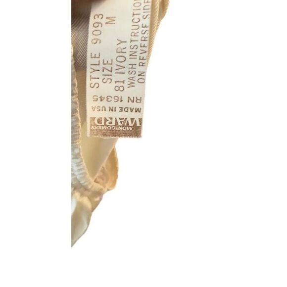 Vintage Montgomery Ward‎ Slip Ivory - Picture 6 of 6